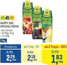 Metro Happy day spezialitäten Angebot