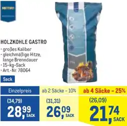 Metro Holzkohle gastro Angebot