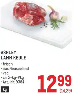 Metro Ashley lamm keule Angebot