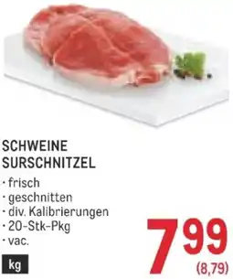 Metro Schweine surschnitzel Angebot