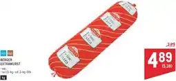Metro Berger extrawurst Angebot