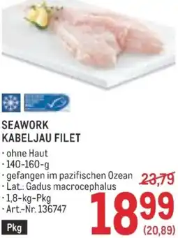 Metro Seawork kabeljau filet Angebot