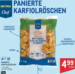 Metro Panierte karfiolröschen Angebot