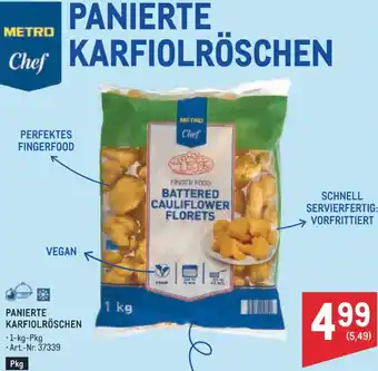 Metro Panierte karfiolröschen Angebot