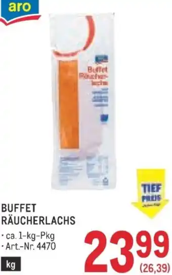 Metro Buffet räucherlachs Angebot