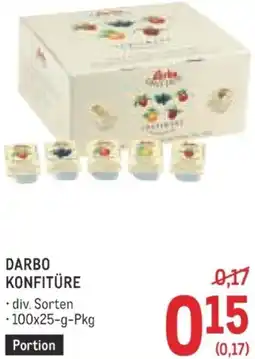Metro Darbo konfitüre Angebot