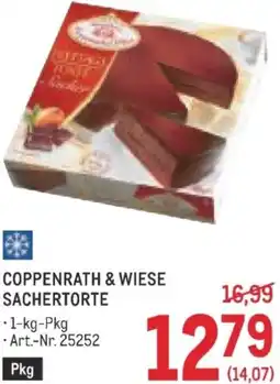 Metro Coppenrath & wiese sachertorte Angebot