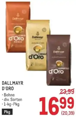 Metro Dallmayr D'oro Angebot