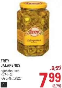 Metro Frey jalapenos Angebot