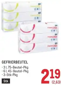 Metro Gefrierbeutel Angebot