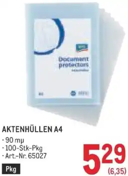 Metro Aktenhüllen a4 Angebot