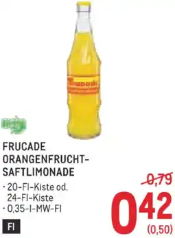 Metro Frucade orangenfrucht- saftlimonade Angebot