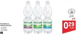 Metro Waldquelle mineralwasser Angebot