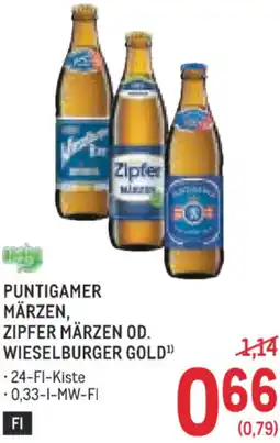 Metro Puntigamer märzen, zipfer märzen od. wieselburger gold Angebot