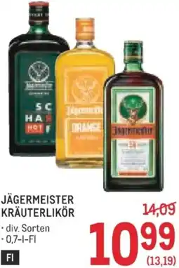Metro Jägermeister kräuterlikör Angebot