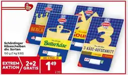 Billa Schärdinger Käsescheiben div. Sorten Angebot
