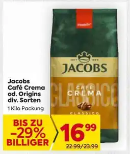 Billa Jacobs Café Crema od. Origins div. Sorten Angebot