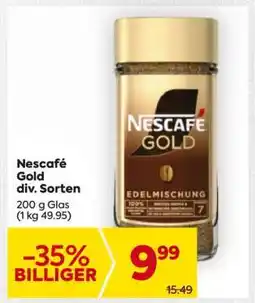 Billa Nescafé Gold div. Sorten Angebot