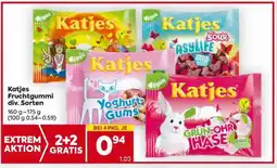 Billa Katjes Fruchtgummi div. Sorten Angebot