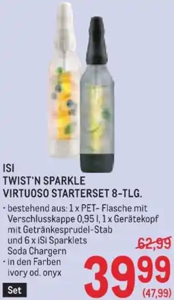 Metro Isi twist'n sparkle virtuoso starterset Angebot