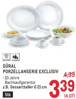 Metro Güral porzellanserie exclusiv Angebot