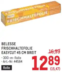 Metro Belesse frischhaltefolie easycut Angebot