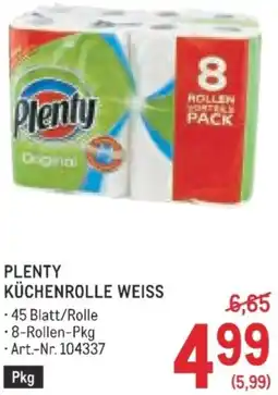 Metro Plenty küchenrolle weiss Angebot