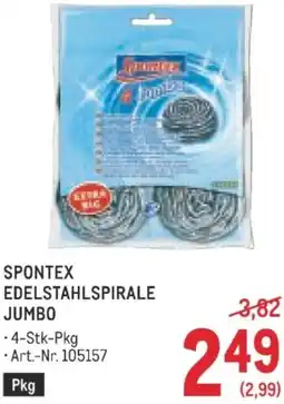 Metro Spontex edelstahlspirale jumbo Angebot
