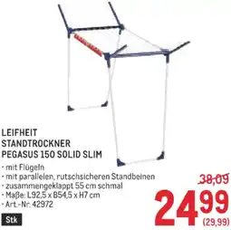 Metro Leifheit standtrockner pegasus Angebot