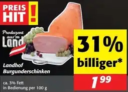 Nah&Frisch Landhof Burgunderschinken Angebot