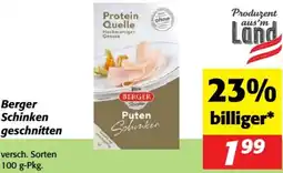 Nah&Frisch Berger Schinken geschnitten Angebot