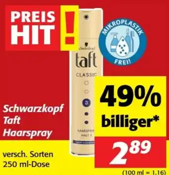Nah&Frisch Schwarzkopf Taft Haarspray Angebot