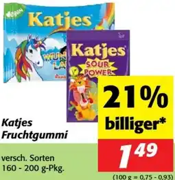 Nah&Frisch Katjes Fruchtgummi Angebot