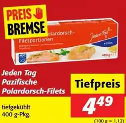 Nah&Frisch Jeden Tag Pazifische Polardorsch-Filets Angebot