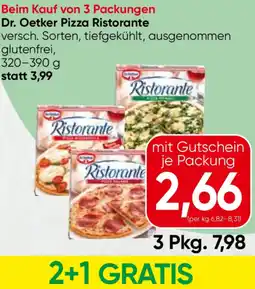 Eurospar Dr. Oetker Pizza Ristorante Angebot