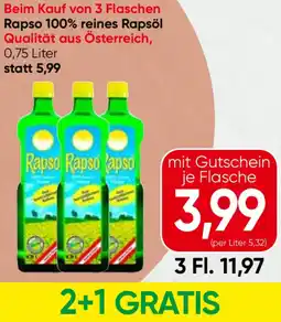 Eurospar Rapso 100% reines Rapsöl Angebot