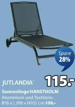 JYSK Jutlandia sonnenliege hanstholm Angebot