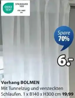 JYSK Vorhang bolmen Angebot