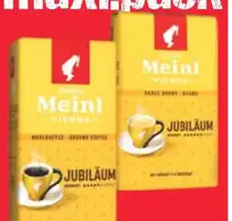 Maximarkt Julius Meinl Jubiläum Angebot