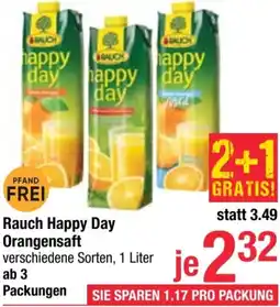 Maximarkt Rauch Happy Day Orangensaft Angebot
