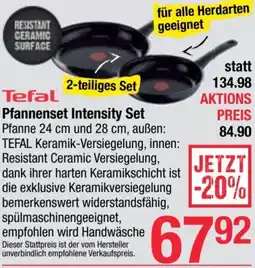 Maximarkt Tefal Pfannenset Intensity Set Angebot