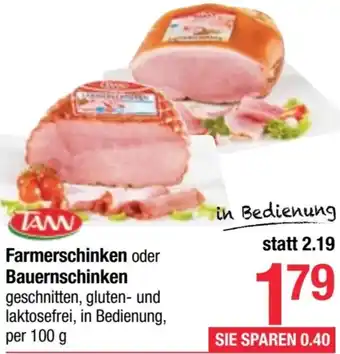 Maximarkt Farmerschinken oder Bauernschinken Angebot