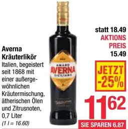 Maximarkt Averna Kräuterlikör Angebot