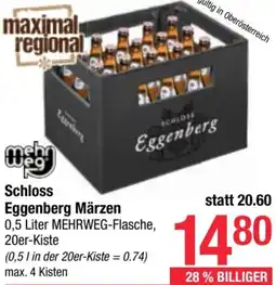 Maximarkt Schloss Eggenberg Märzen Angebot