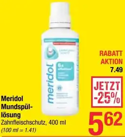 Maximarkt Meridol Mundspül- lösung Angebot