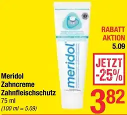 Maximarkt Meridol Zahncreme Zahnfleischschutz Angebot