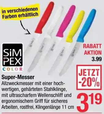 Maximarkt Super-Messer Angebot