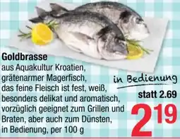 Maximarkt Goldbrasse Angebot