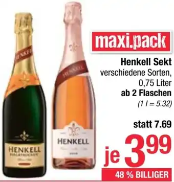 Maximarkt Henkell Sekt Angebot