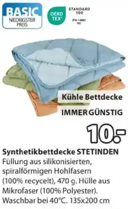 JYSK Synthetikbettdecke stetinden Angebot